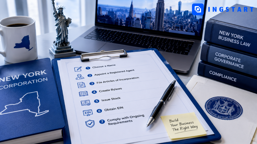 USA California company registration guide for LLC and C Corporation setup, cost and compliance