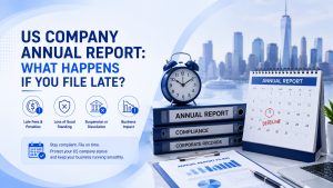 US company annual report late filing consequences, penalties and compliance reminder for overseas‑owned US business